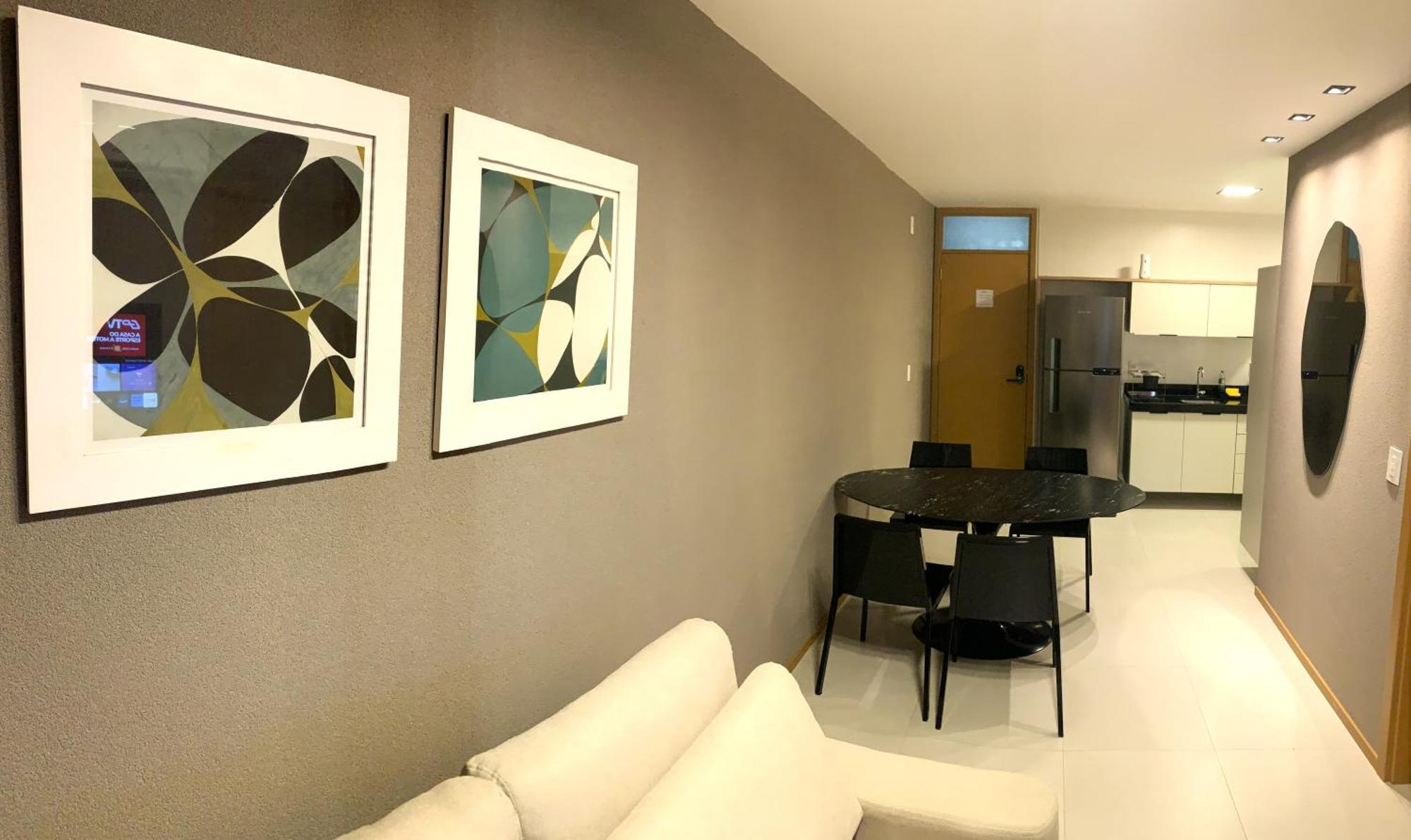 Apartamento 50m Ponta I Apto Moderno I Piscina I Garagem *