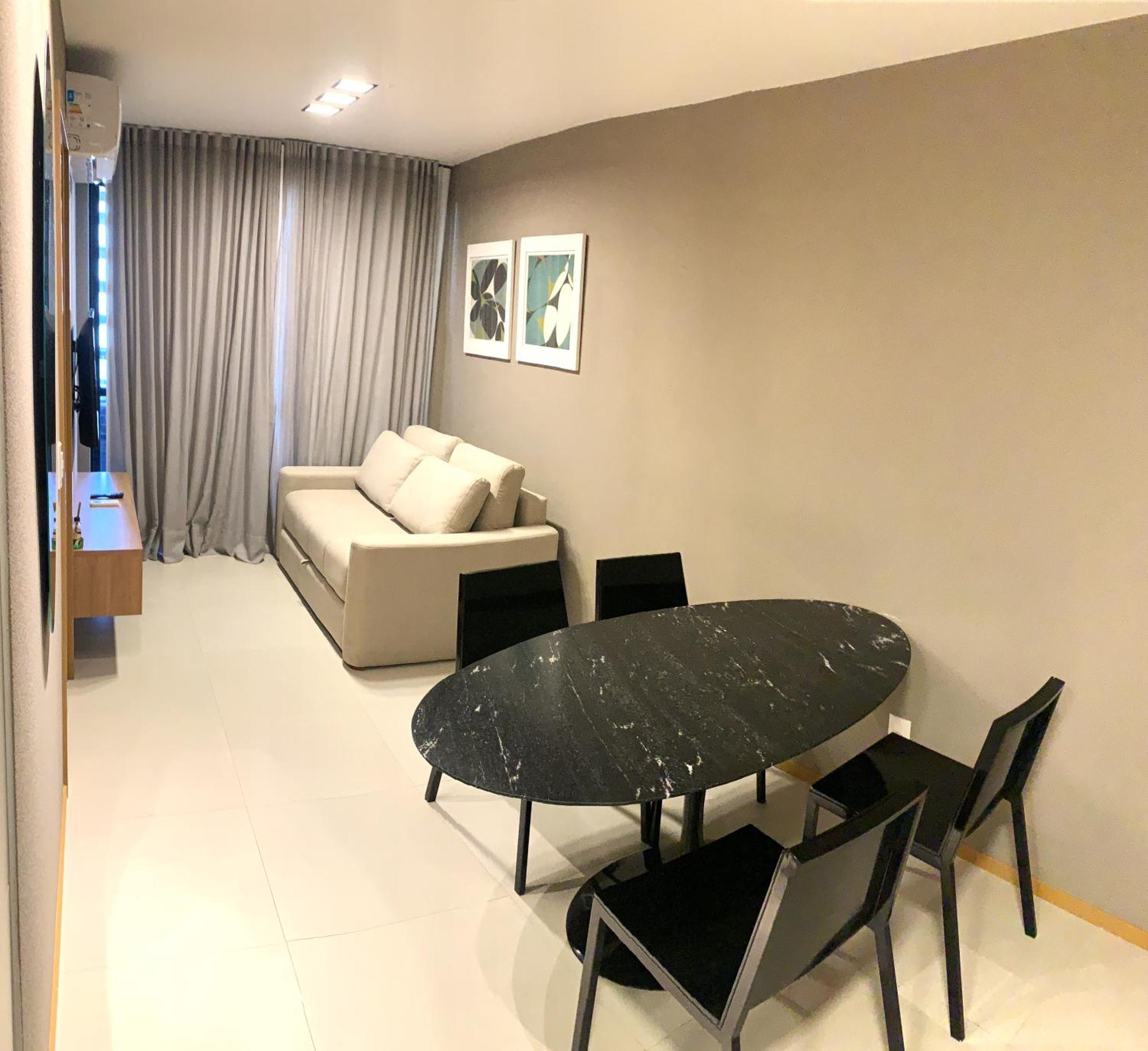 Apartamento 50m Ponta I Apto Moderno I Piscina I Garagem Maceió