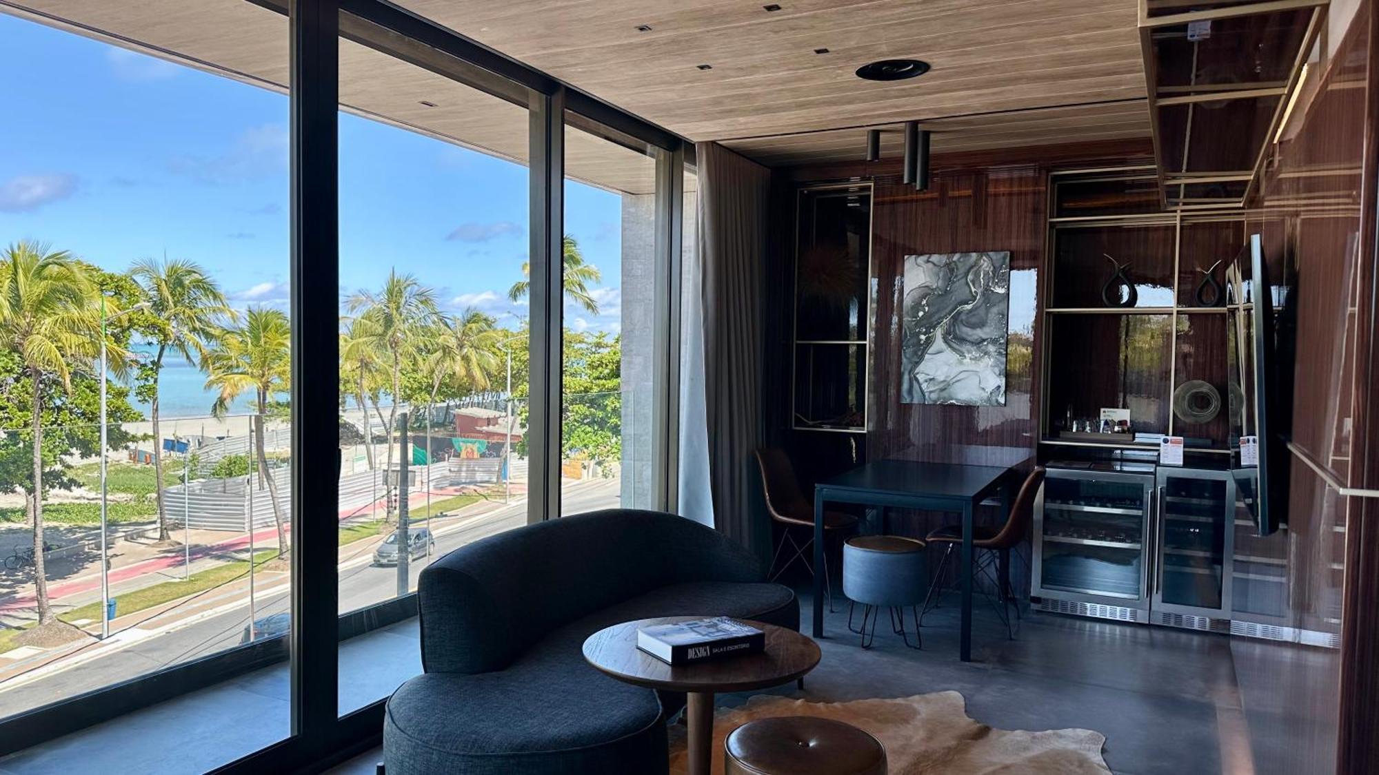 Apartamento Apto Luxo Beira-mar Com Varanda Com Vista Frente Mar Na Da Pajucarant310 Maceió