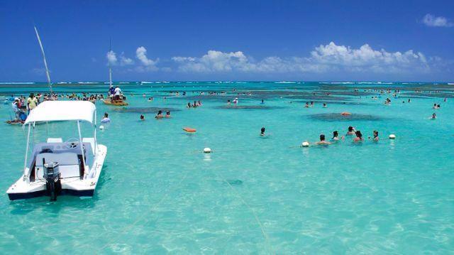 A Beira-mar Na Pajucara - Maceio (Alagoas)