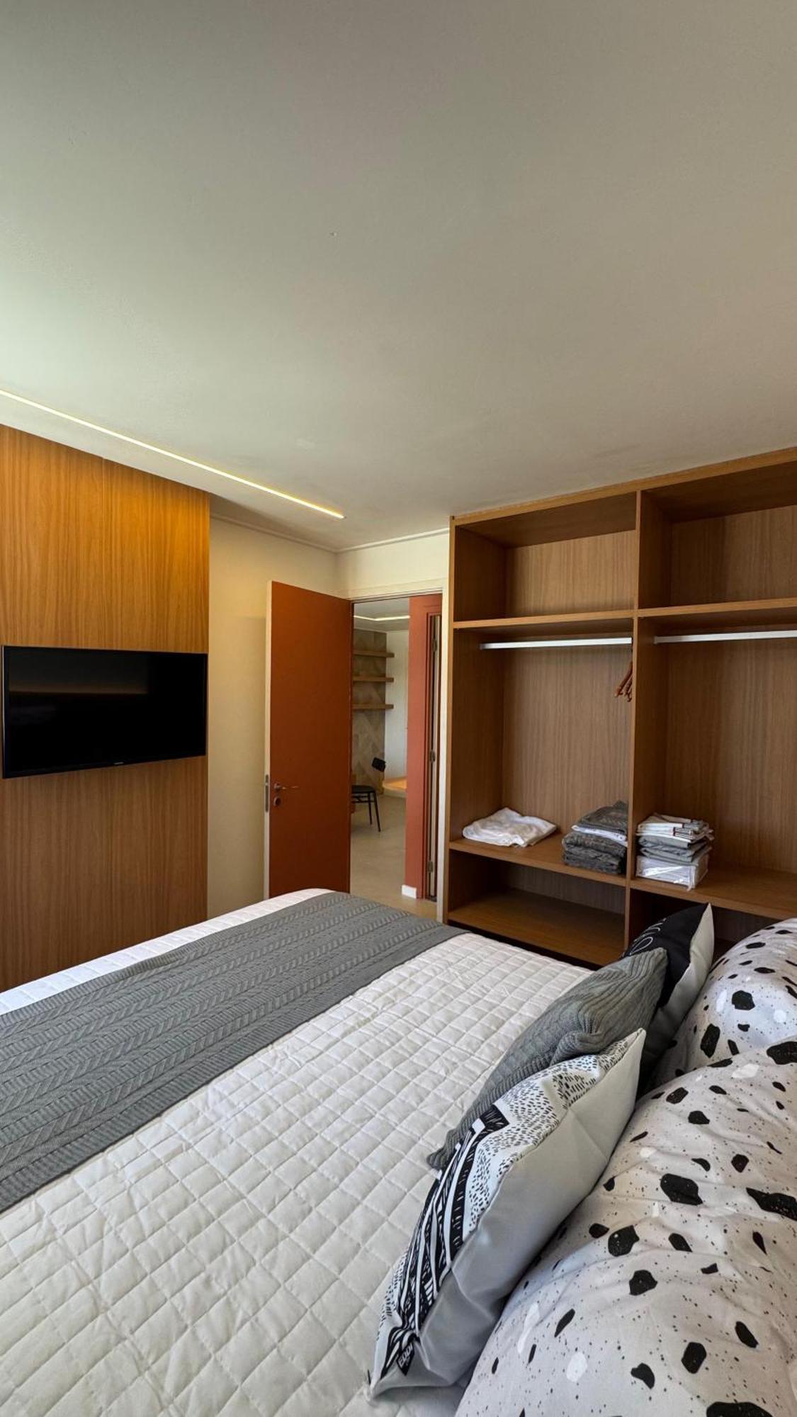 Apartamento Flat Beira-mar, Novo! *