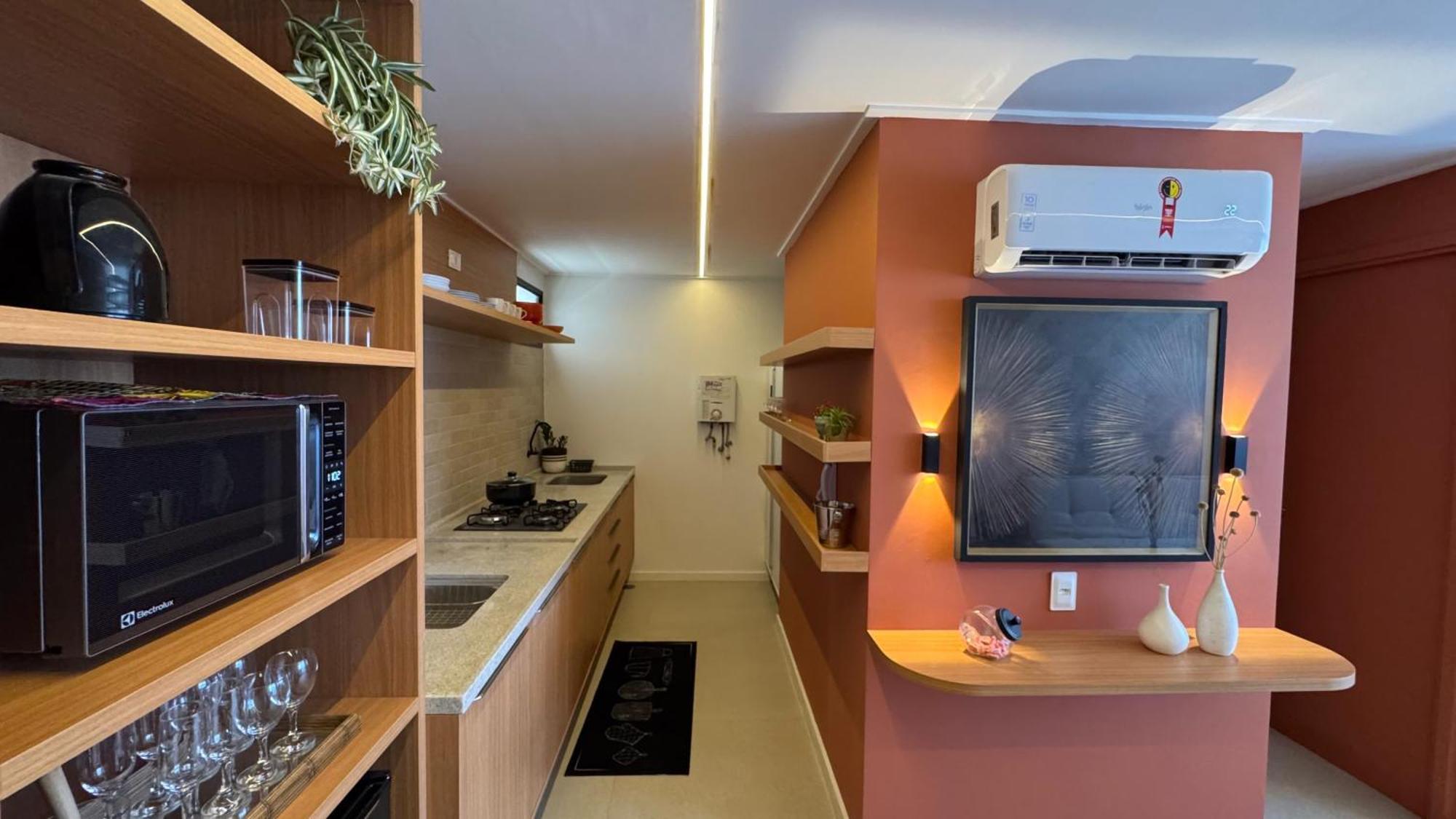 Apartamento Flat Beira-mar, Novo!