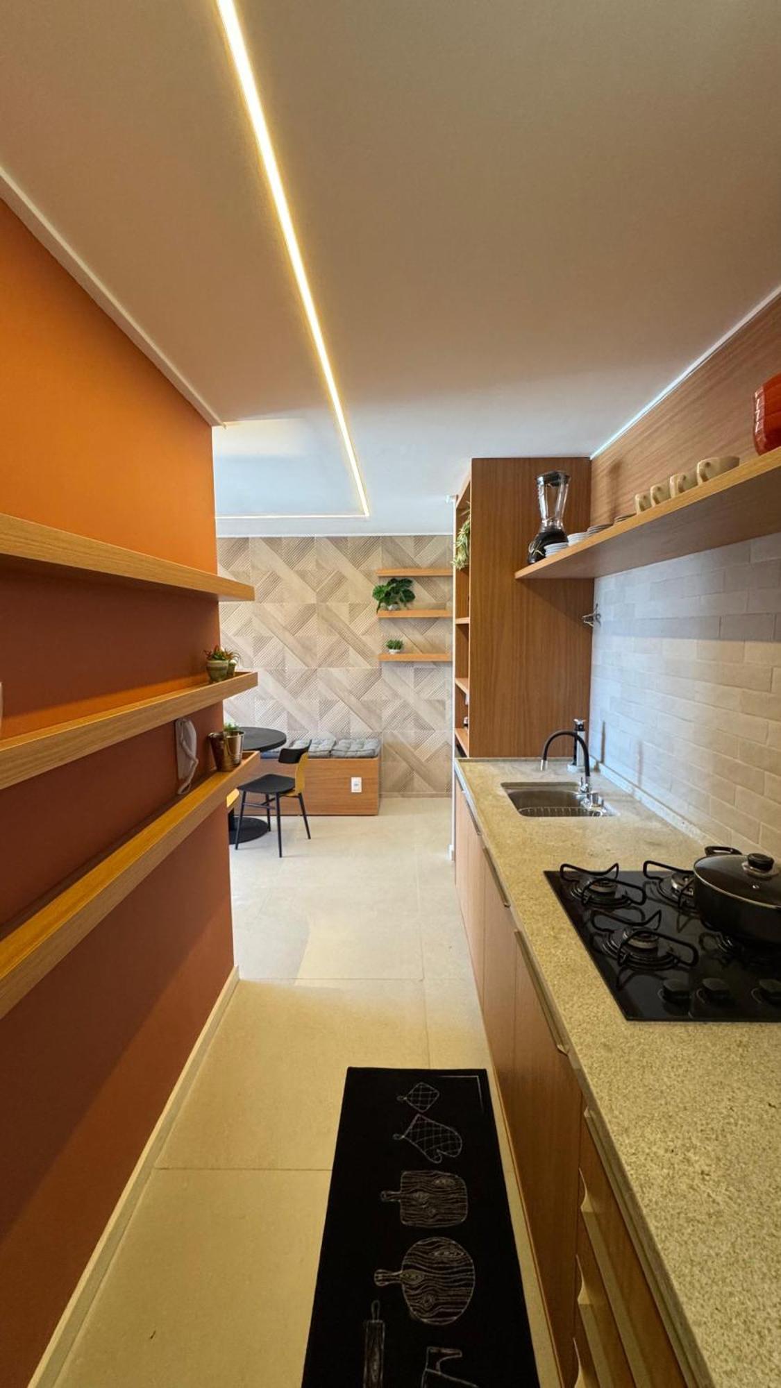 Flat Beira-mar, Novo! Apartamento