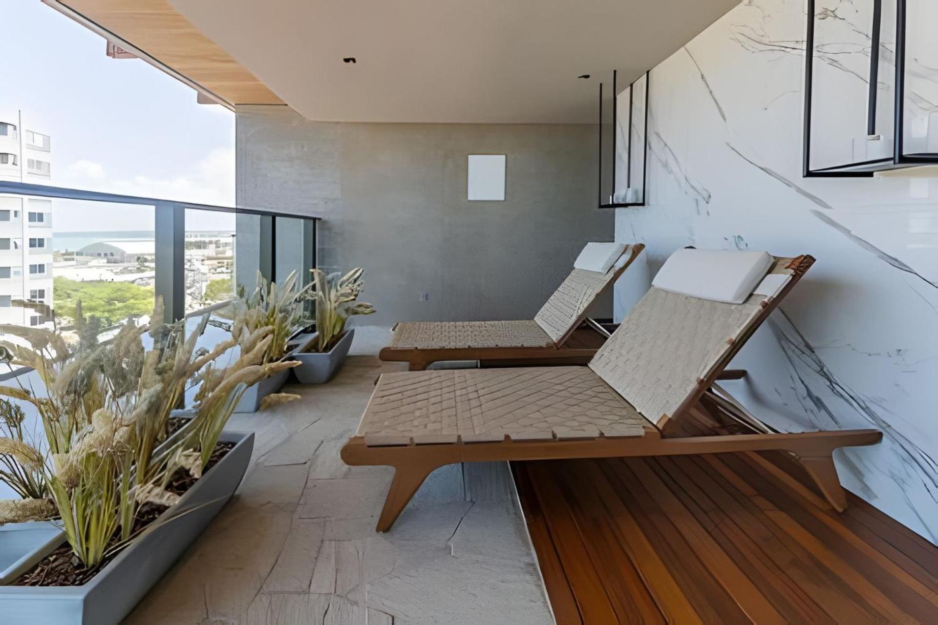 Varanda Com Vista Mar- Roftop, Recepcao 24 E Wifi Duplo *
