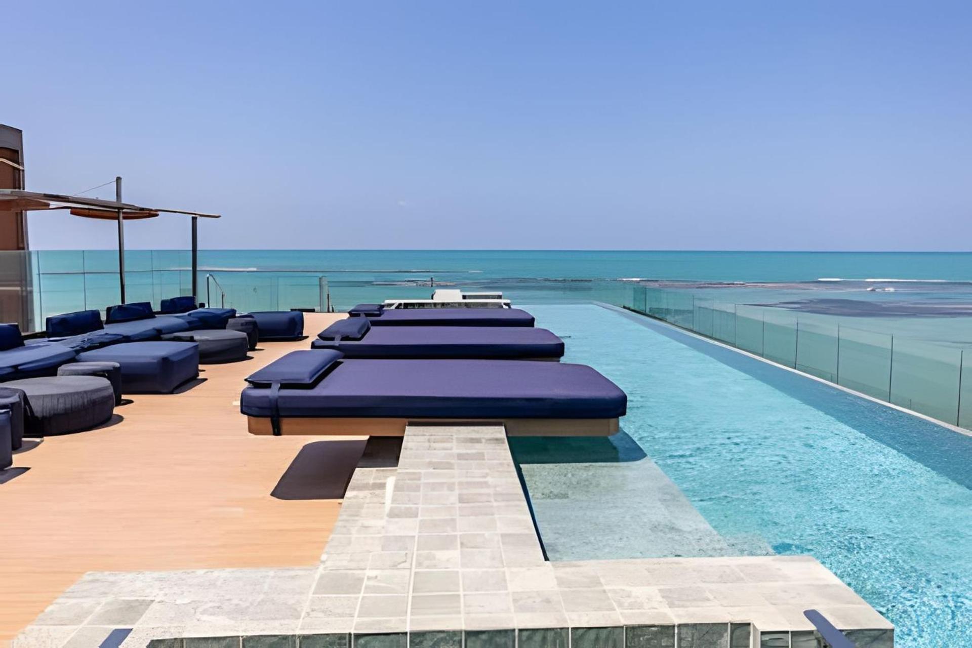 Varanda Com Vista Mar- Roftop, Recepcao 24 E Wifi Duplo Casa de férias Maceió