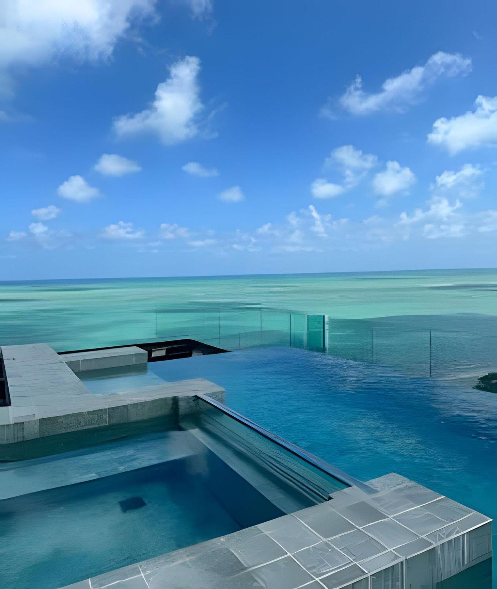 Varanda Com Vista Mar- Roftop, Recepcao 24 E Wifi Duplo Casa de férias *