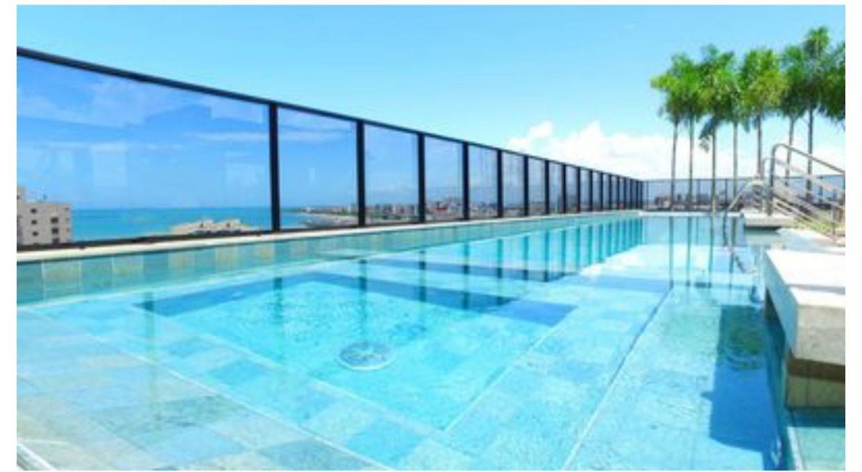 Luxo 710-quarto E Sala Com Varanda De Frente Mar * Maceió