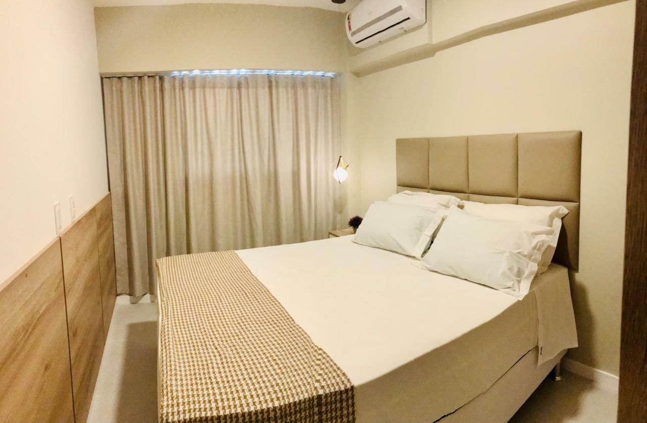 Luxo 710-quarto E Sala Com Varanda De Frente Mar Apartamento