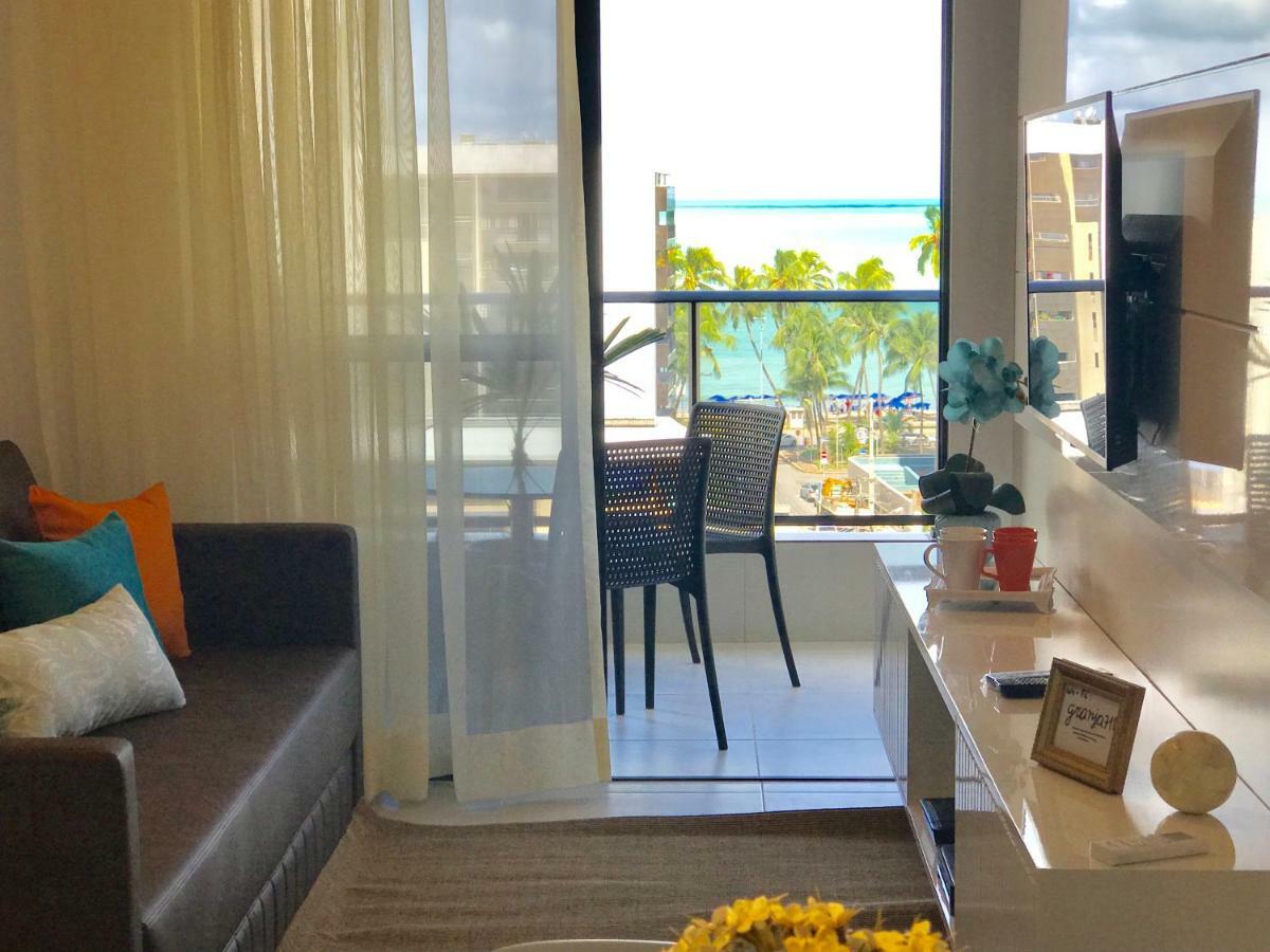 Luxo 710-quarto E Sala Com Varanda De Frente Mar Apartamento *